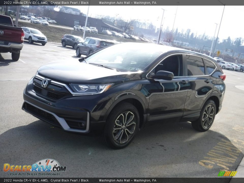 2022 Honda CR-V EX-L AWD Crystal Black Pearl / Black Photo #6