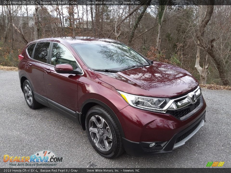 2019 Honda CR-V EX-L Basque Red Pearl II / Gray Photo #5