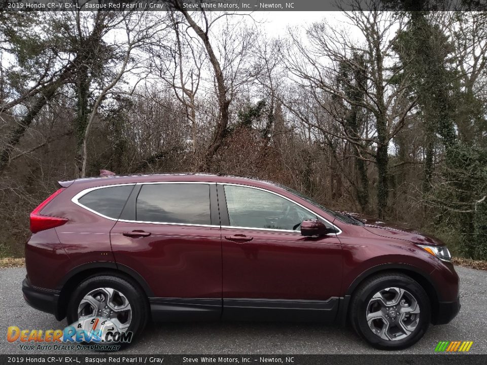 2019 Honda CR-V EX-L Basque Red Pearl II / Gray Photo #6