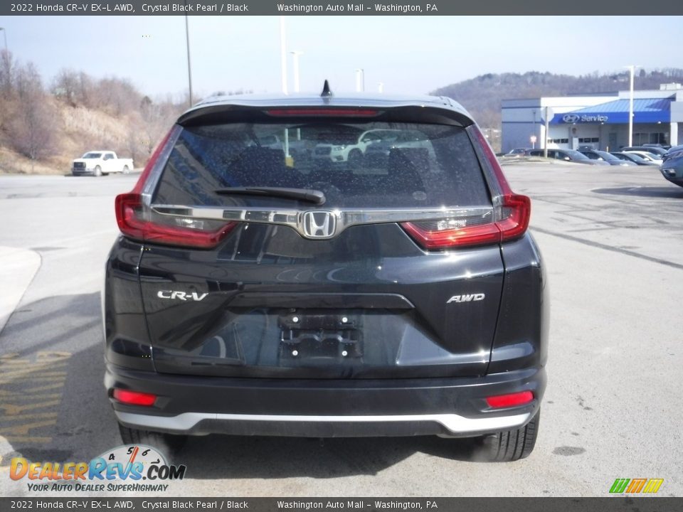 2022 Honda CR-V EX-L AWD Crystal Black Pearl / Black Photo #9
