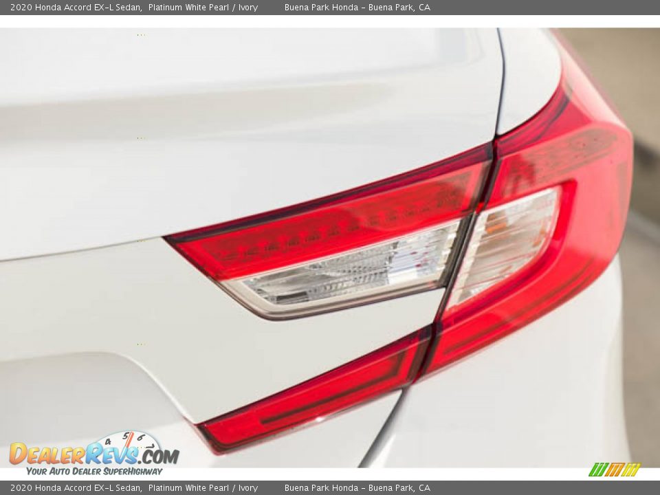 2020 Honda Accord EX-L Sedan Platinum White Pearl / Ivory Photo #11