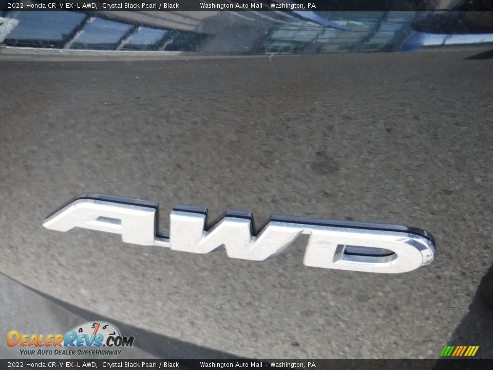 2022 Honda CR-V EX-L AWD Crystal Black Pearl / Black Photo #11