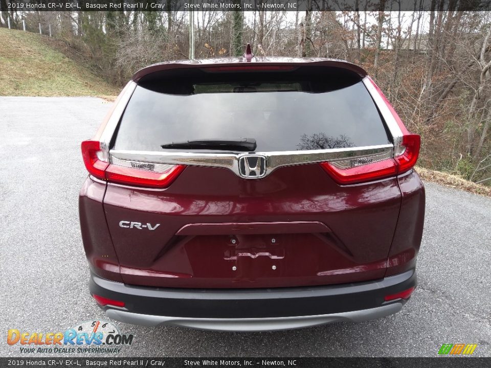 2019 Honda CR-V EX-L Basque Red Pearl II / Gray Photo #9