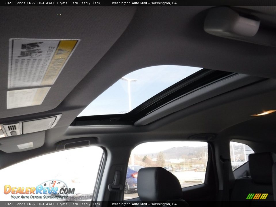 2022 Honda CR-V EX-L AWD Crystal Black Pearl / Black Photo #12