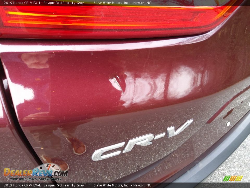 2019 Honda CR-V EX-L Basque Red Pearl II / Gray Photo #11