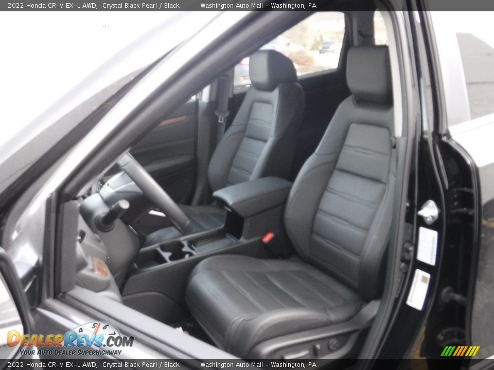 2022 Honda CR-V EX-L AWD Crystal Black Pearl / Black Photo #15