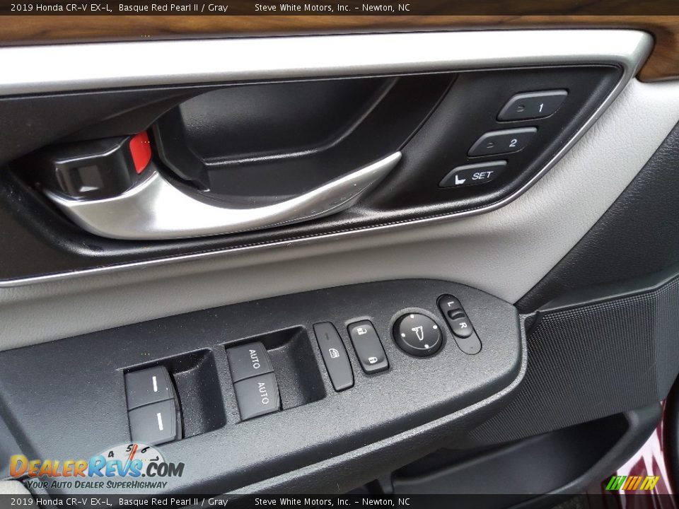 2019 Honda CR-V EX-L Basque Red Pearl II / Gray Photo #14