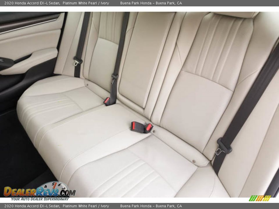 2020 Honda Accord EX-L Sedan Platinum White Pearl / Ivory Photo #21