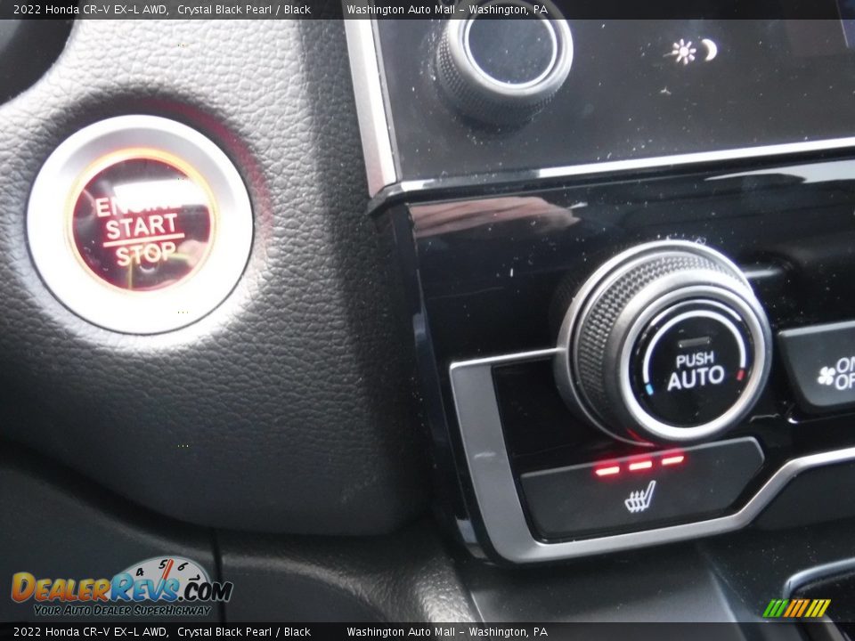 2022 Honda CR-V EX-L AWD Crystal Black Pearl / Black Photo #22