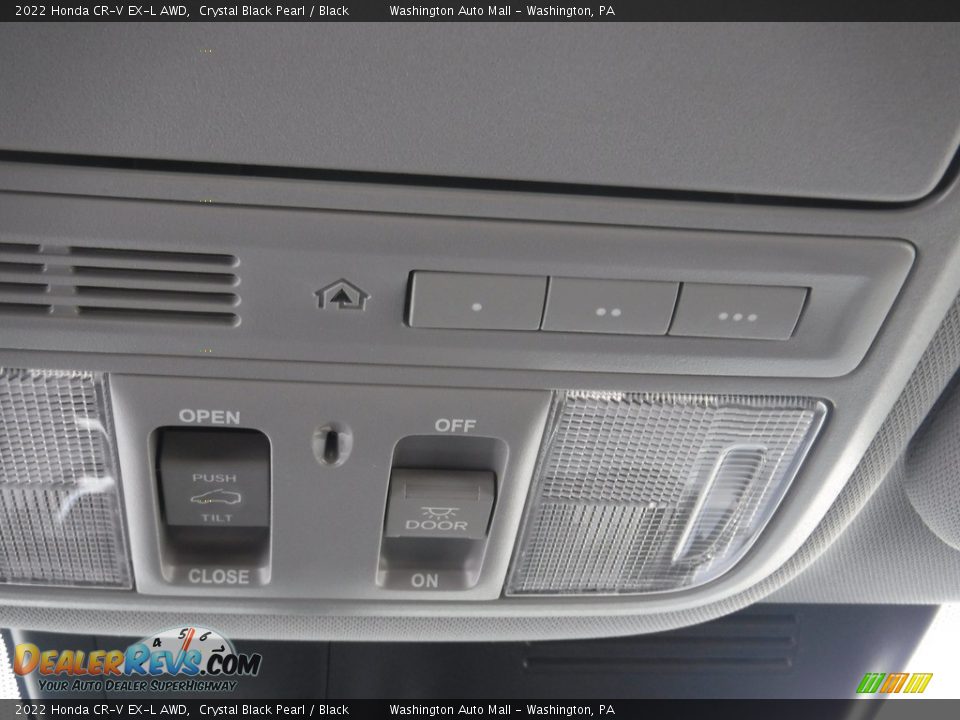 2022 Honda CR-V EX-L AWD Crystal Black Pearl / Black Photo #23