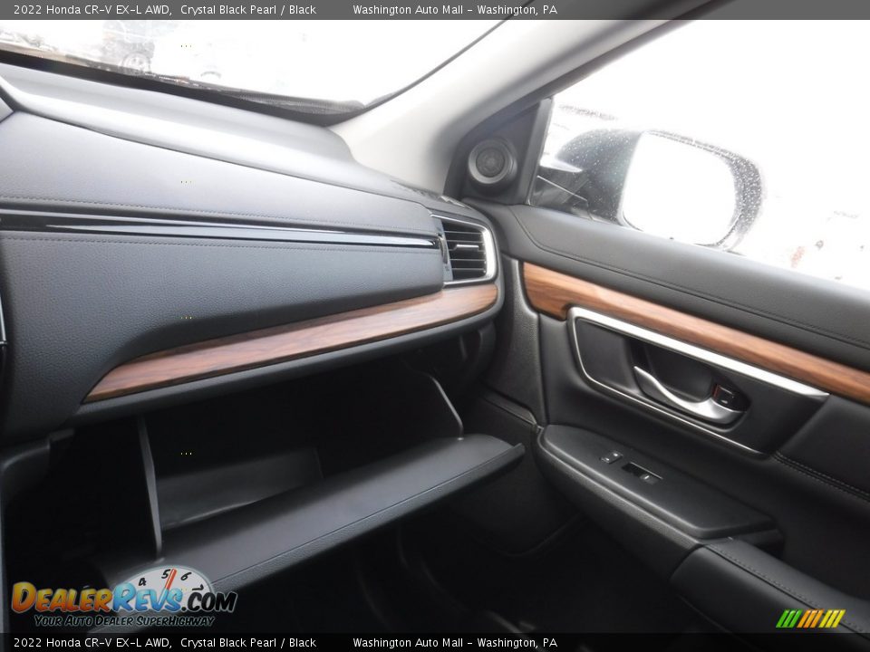 2022 Honda CR-V EX-L AWD Crystal Black Pearl / Black Photo #26