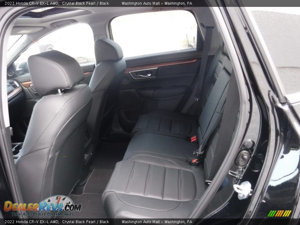 2022 Honda CR-V EX-L AWD Crystal Black Pearl / Black Photo #28