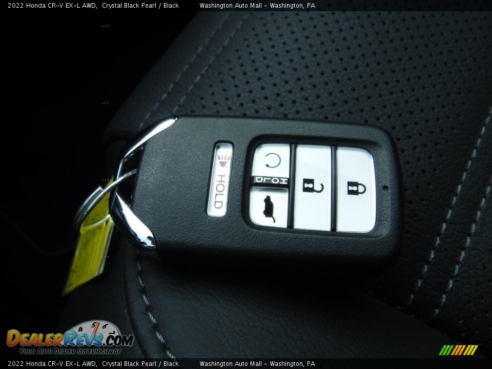 2022 Honda CR-V EX-L AWD Crystal Black Pearl / Black Photo #30
