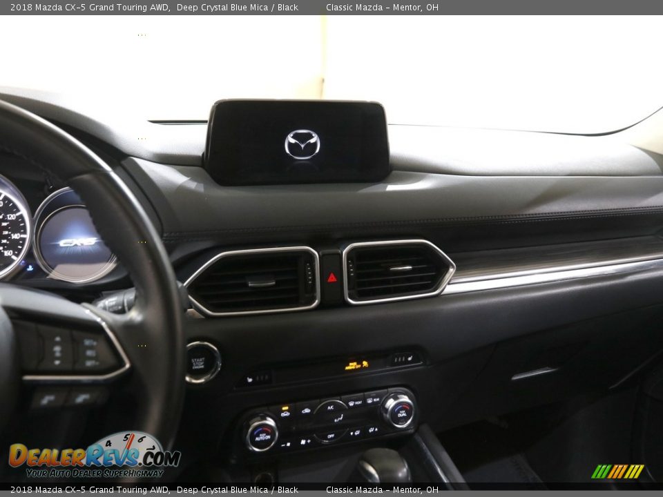 2018 Mazda CX-5 Grand Touring AWD Deep Crystal Blue Mica / Black Photo #9