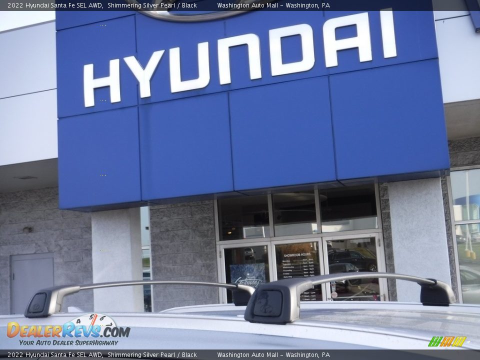 2022 Hyundai Santa Fe SEL AWD Shimmering Silver Pearl / Black Photo #4