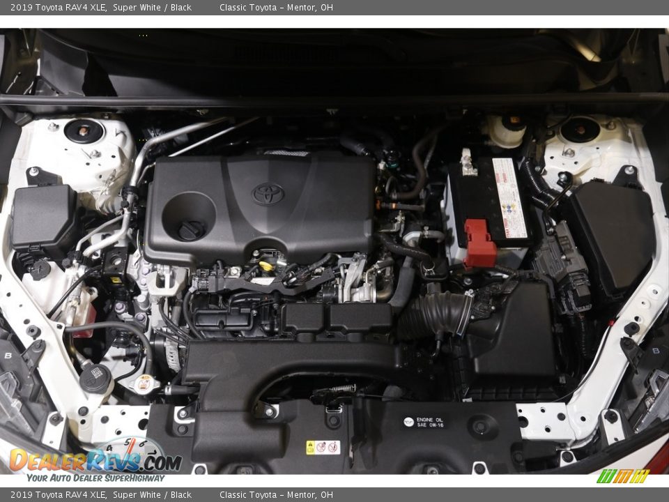 2019 Toyota RAV4 XLE Super White / Black Photo #19