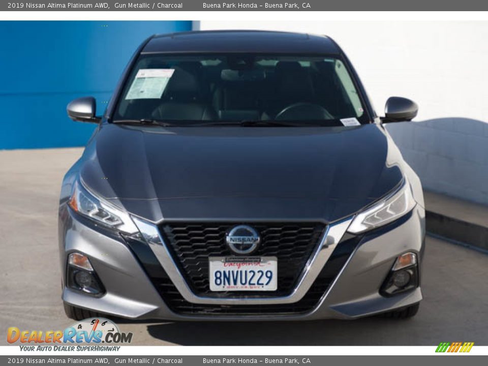 2019 Nissan Altima Platinum AWD Gun Metallic / Charcoal Photo #7