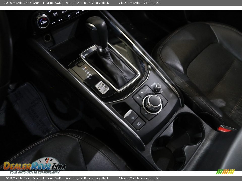 2018 Mazda CX-5 Grand Touring AWD Deep Crystal Blue Mica / Black Photo #15