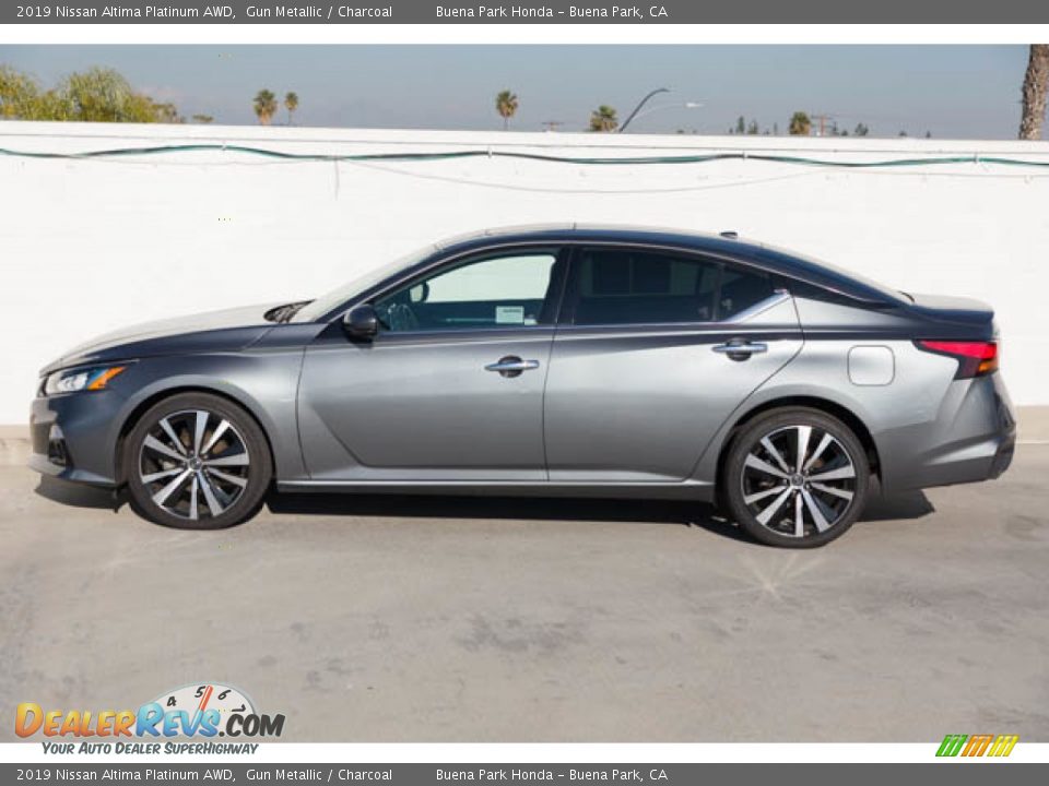 Gun Metallic 2019 Nissan Altima Platinum AWD Photo #8