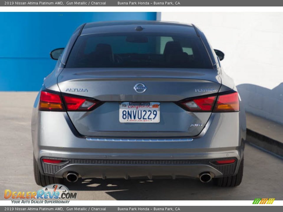 2019 Nissan Altima Platinum AWD Gun Metallic / Charcoal Photo #9