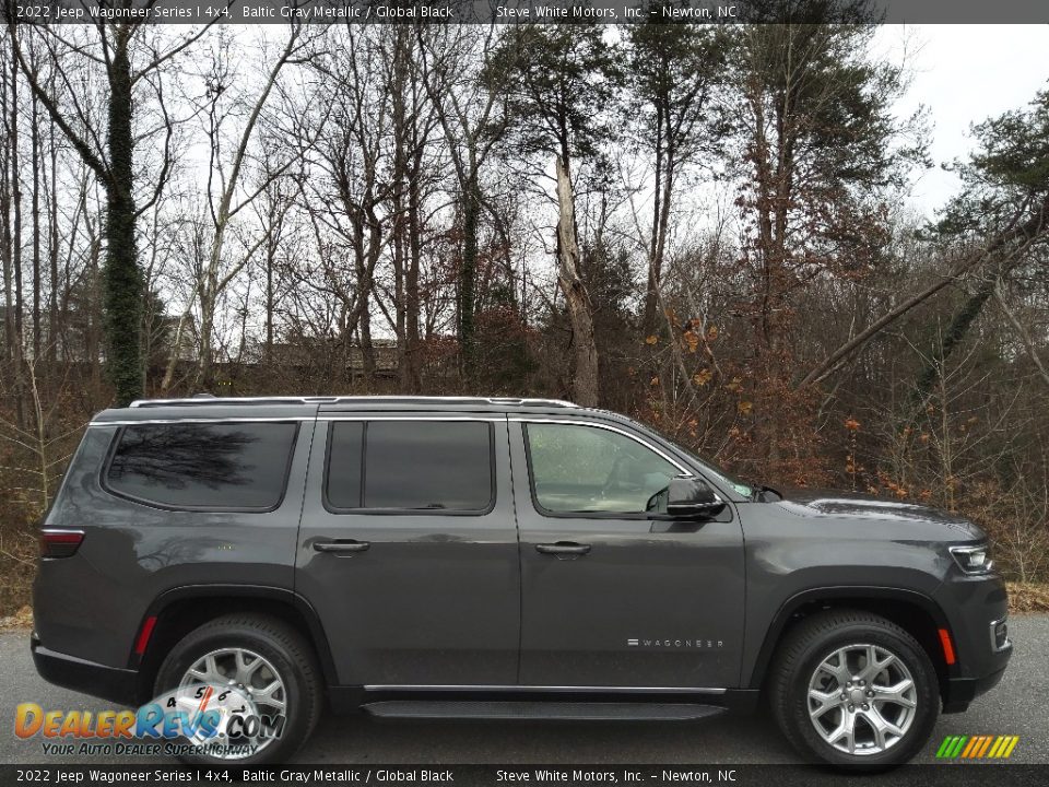 2022 Jeep Wagoneer Series I 4x4 Baltic Gray Metallic / Global Black Photo #5