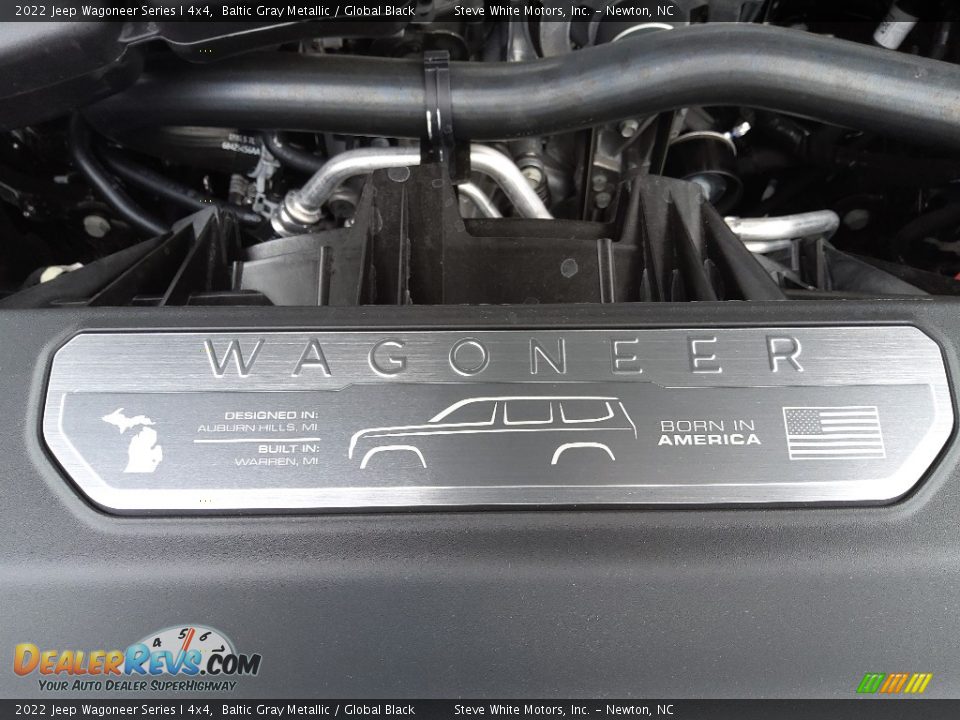2022 Jeep Wagoneer Series I 4x4 Baltic Gray Metallic / Global Black Photo #10