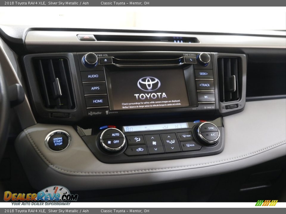 2018 Toyota RAV4 XLE Silver Sky Metallic / Ash Photo #8