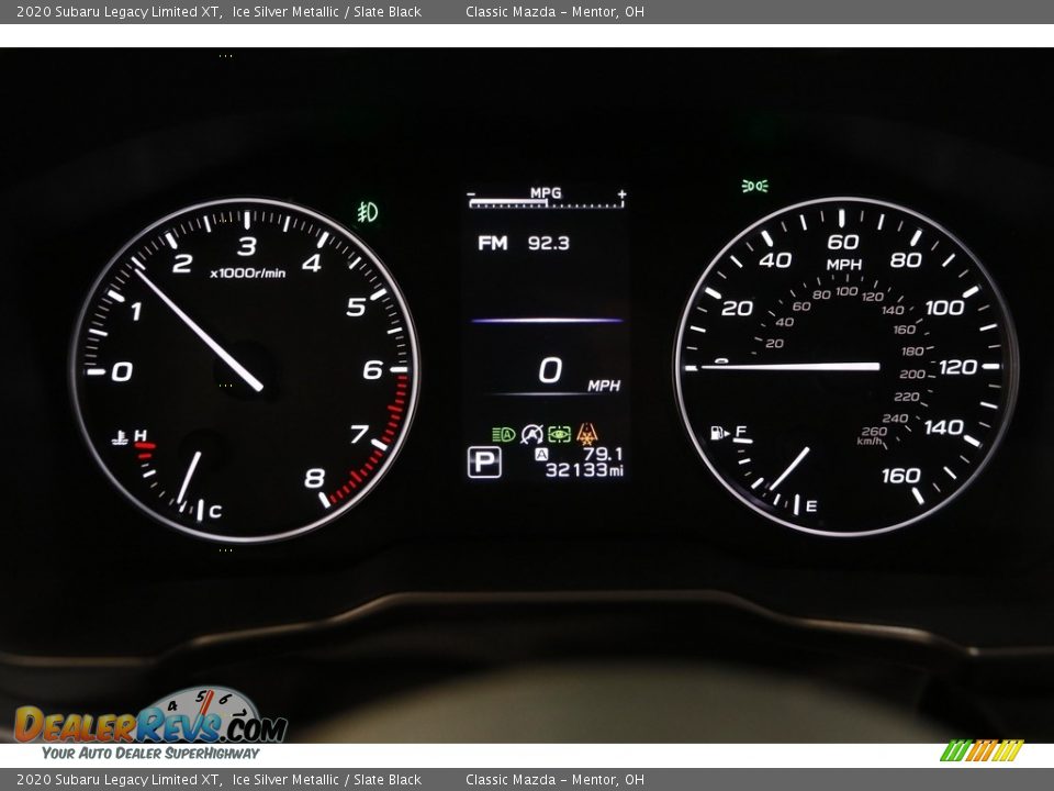 2020 Subaru Legacy Limited XT Gauges Photo #8