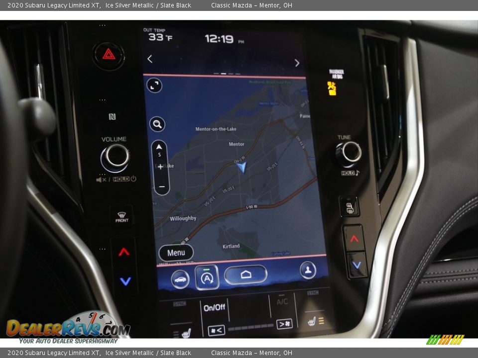 Navigation of 2020 Subaru Legacy Limited XT Photo #10