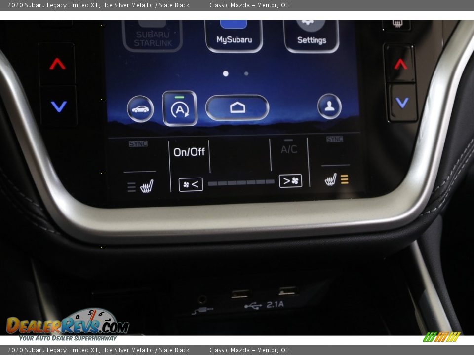 Controls of 2020 Subaru Legacy Limited XT Photo #14