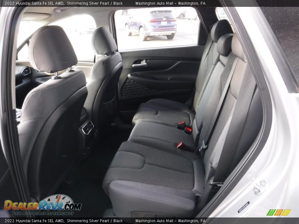 Rear Seat of 2022 Hyundai Santa Fe SEL AWD Photo #26