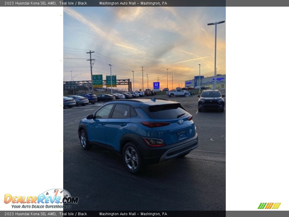 2023 Hyundai Kona SEL AWD Teal Isle / Black Photo #5
