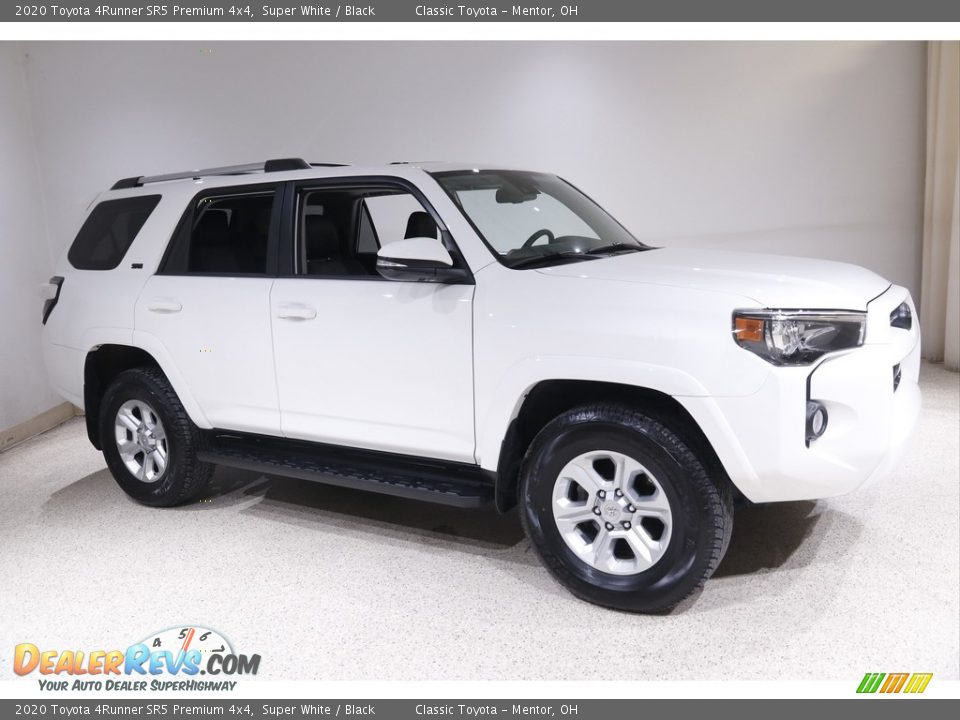 2020 Toyota 4Runner SR5 Premium 4x4 Super White / Black Photo #1