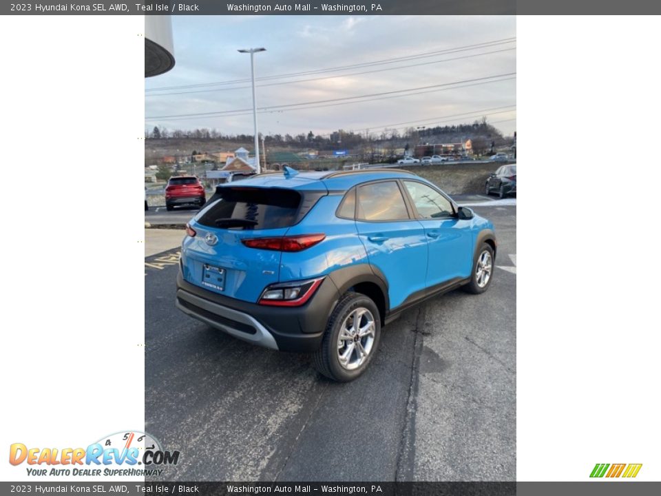 2023 Hyundai Kona SEL AWD Teal Isle / Black Photo #7