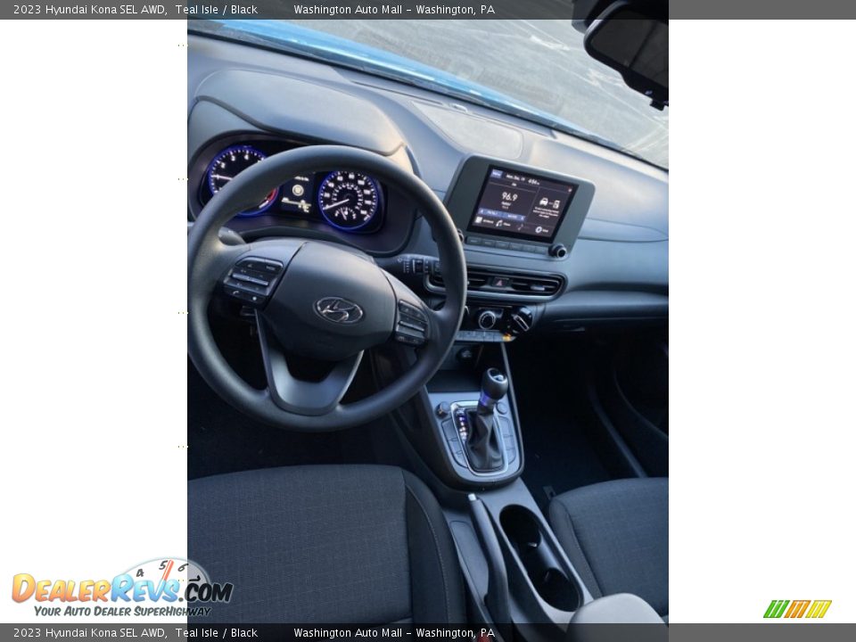 2023 Hyundai Kona SEL AWD Teal Isle / Black Photo #10
