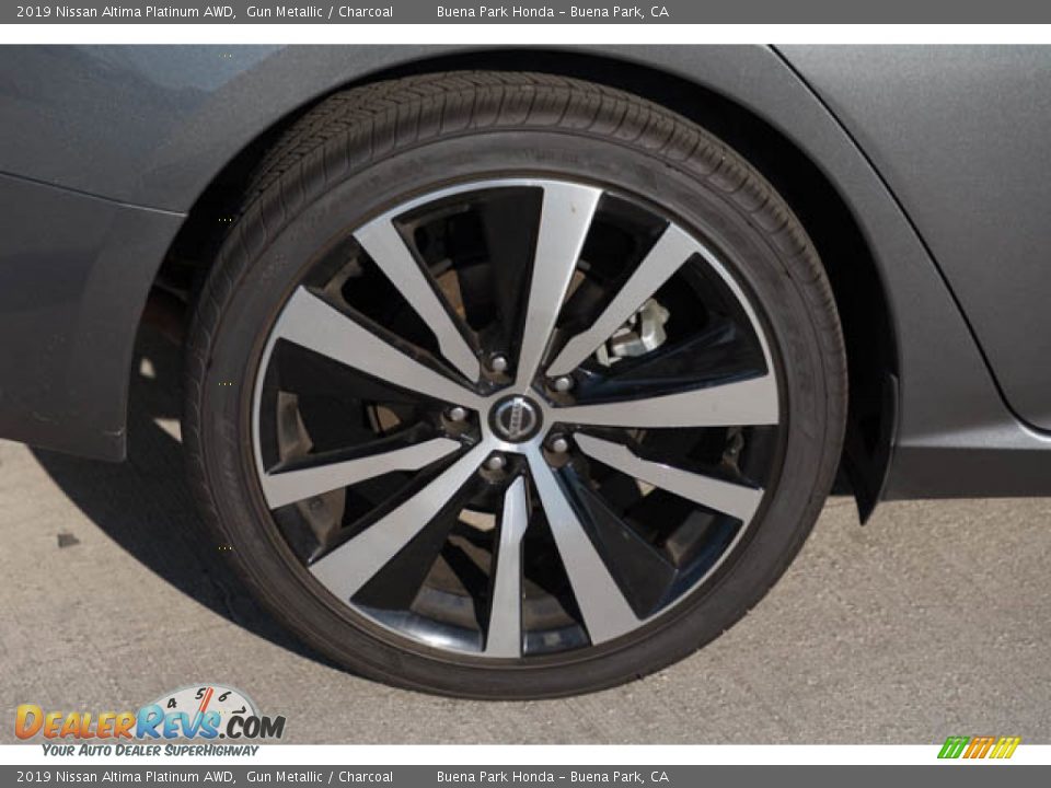 2019 Nissan Altima Platinum AWD Wheel Photo #35