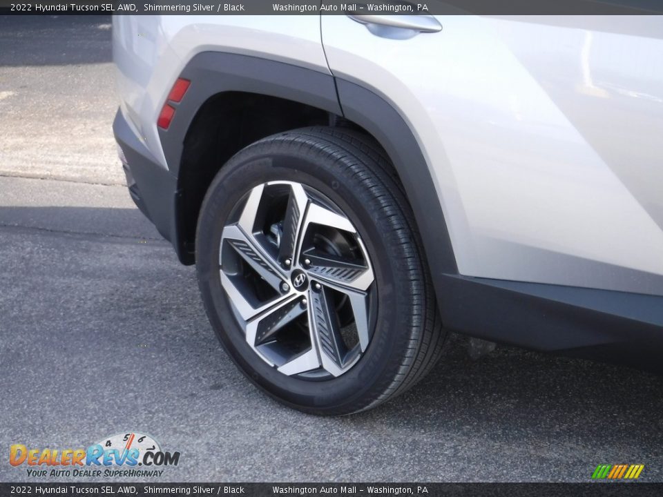 2022 Hyundai Tucson SEL AWD Shimmering Silver / Black Photo #4