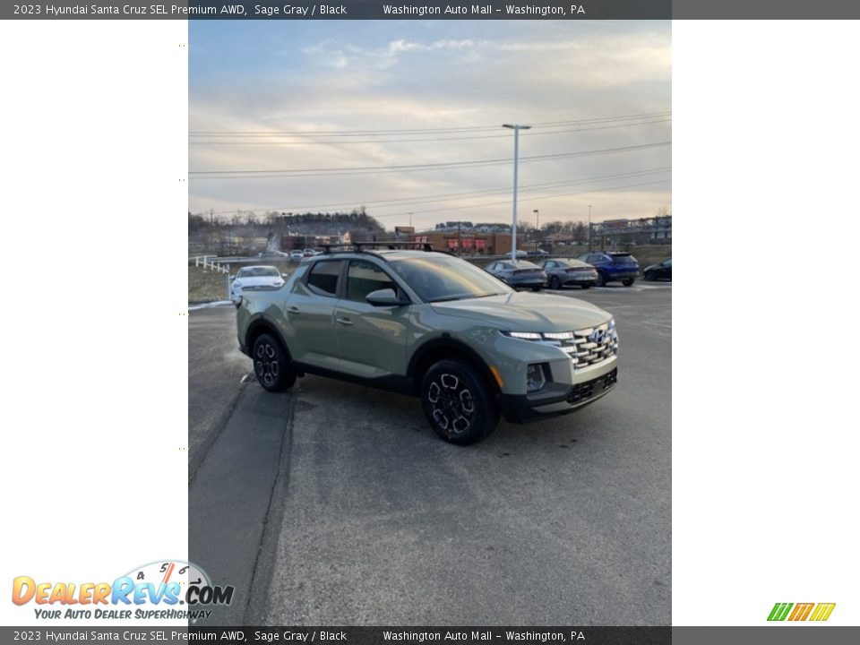 2023 Hyundai Santa Cruz SEL Premium AWD Sage Gray / Black Photo #1