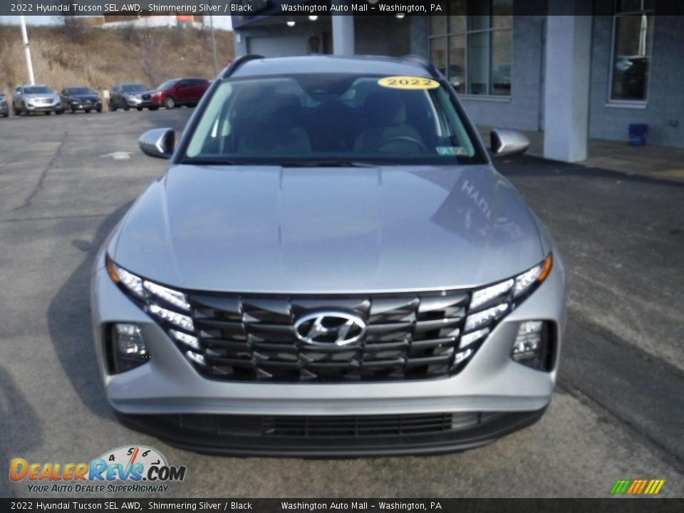 2022 Hyundai Tucson SEL AWD Shimmering Silver / Black Photo #5