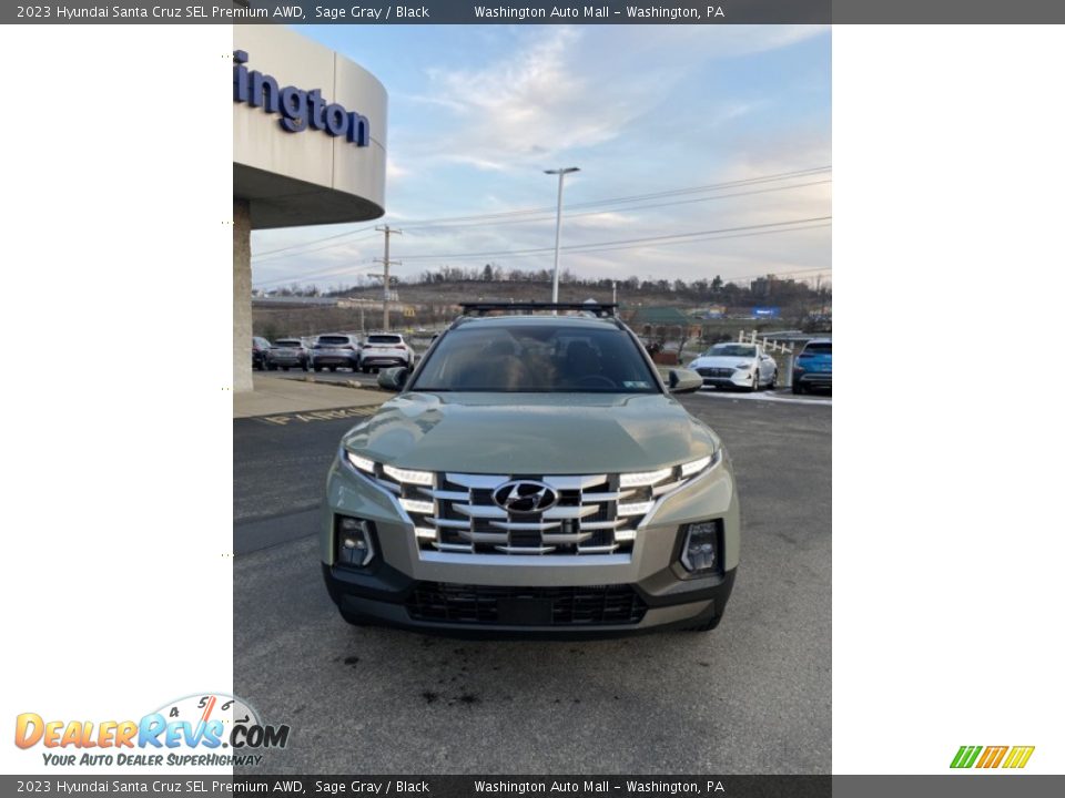 2023 Hyundai Santa Cruz SEL Premium AWD Sage Gray / Black Photo #2