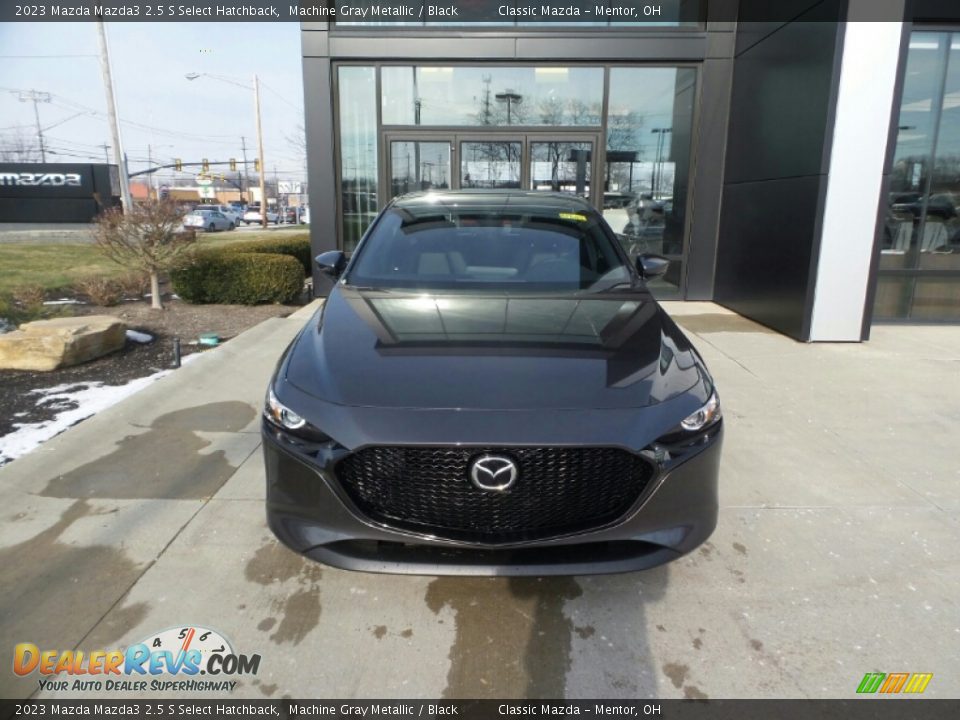 2023 Mazda Mazda3 2.5 S Select Hatchback Machine Gray Metallic / Black Photo #2