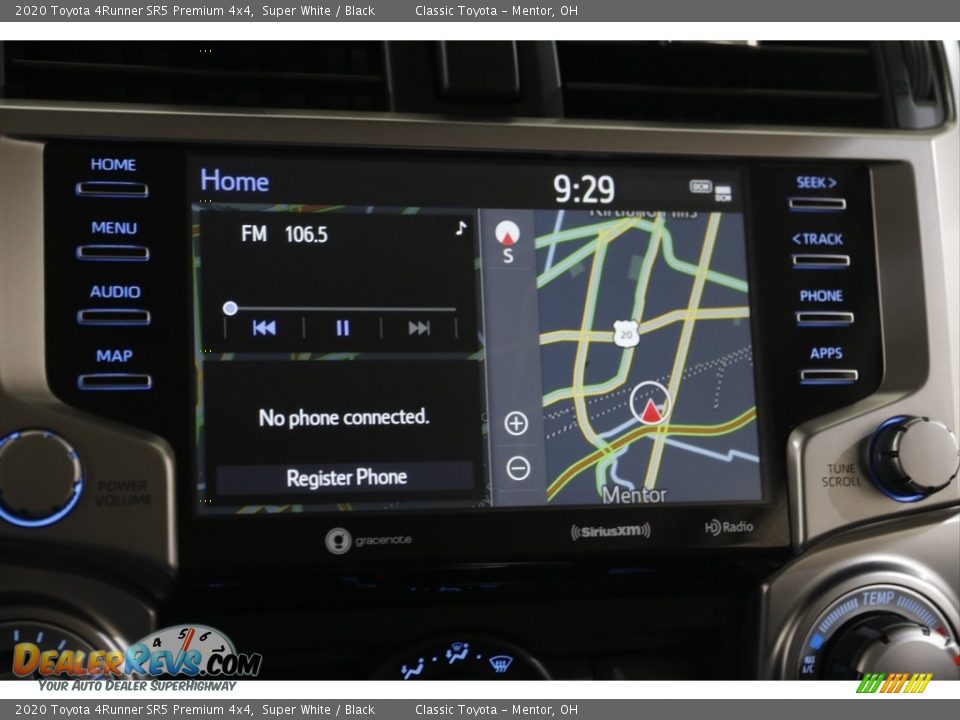 2020 Toyota 4Runner SR5 Premium 4x4 Super White / Black Photo #10