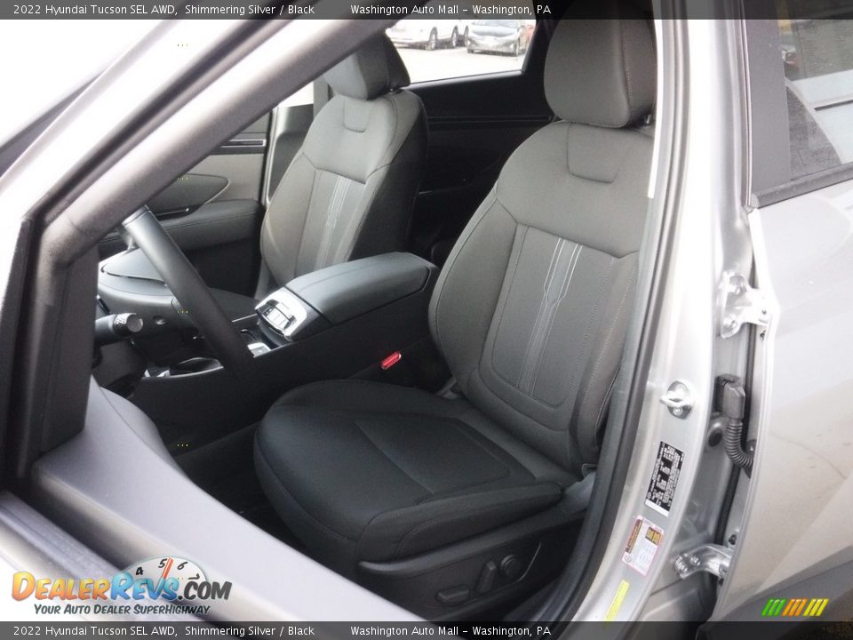 2022 Hyundai Tucson SEL AWD Shimmering Silver / Black Photo #12