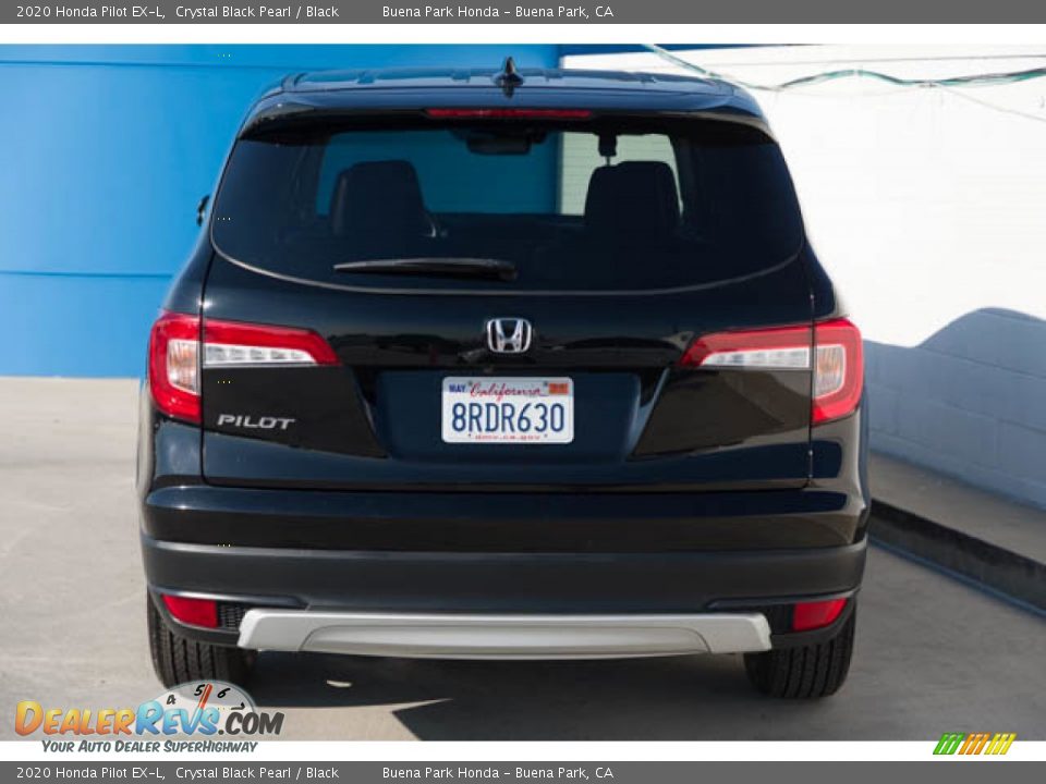 2020 Honda Pilot EX-L Crystal Black Pearl / Black Photo #9