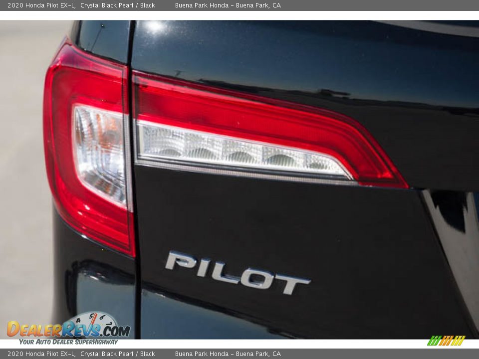 2020 Honda Pilot EX-L Crystal Black Pearl / Black Photo #10