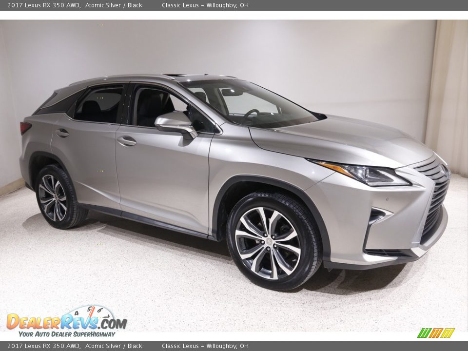 2017 Lexus RX 350 AWD Atomic Silver / Black Photo #1