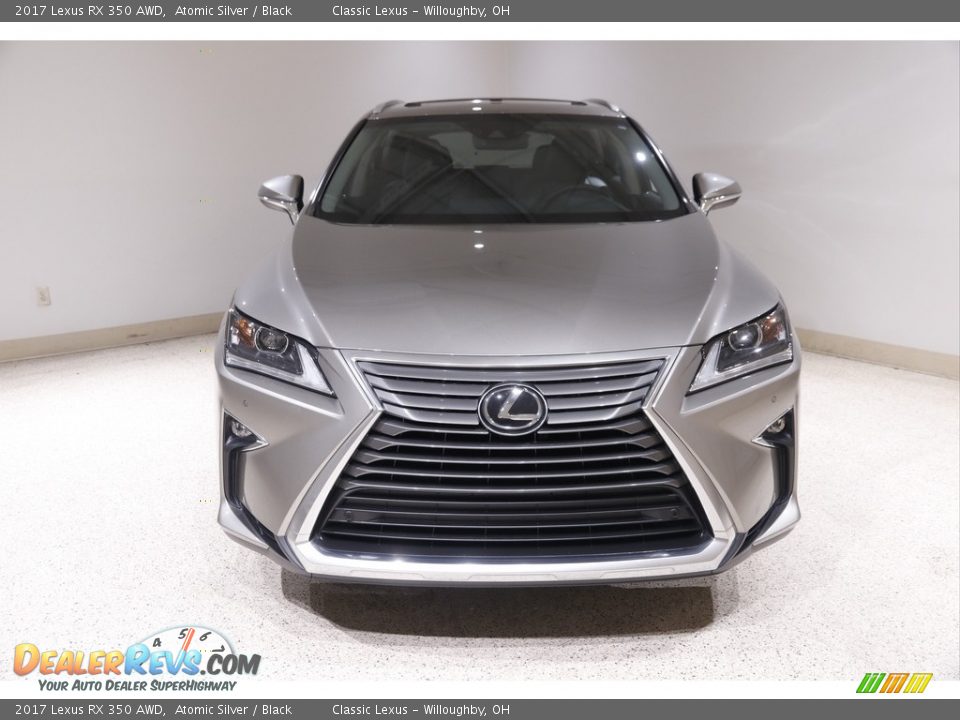 2017 Lexus RX 350 AWD Atomic Silver / Black Photo #2