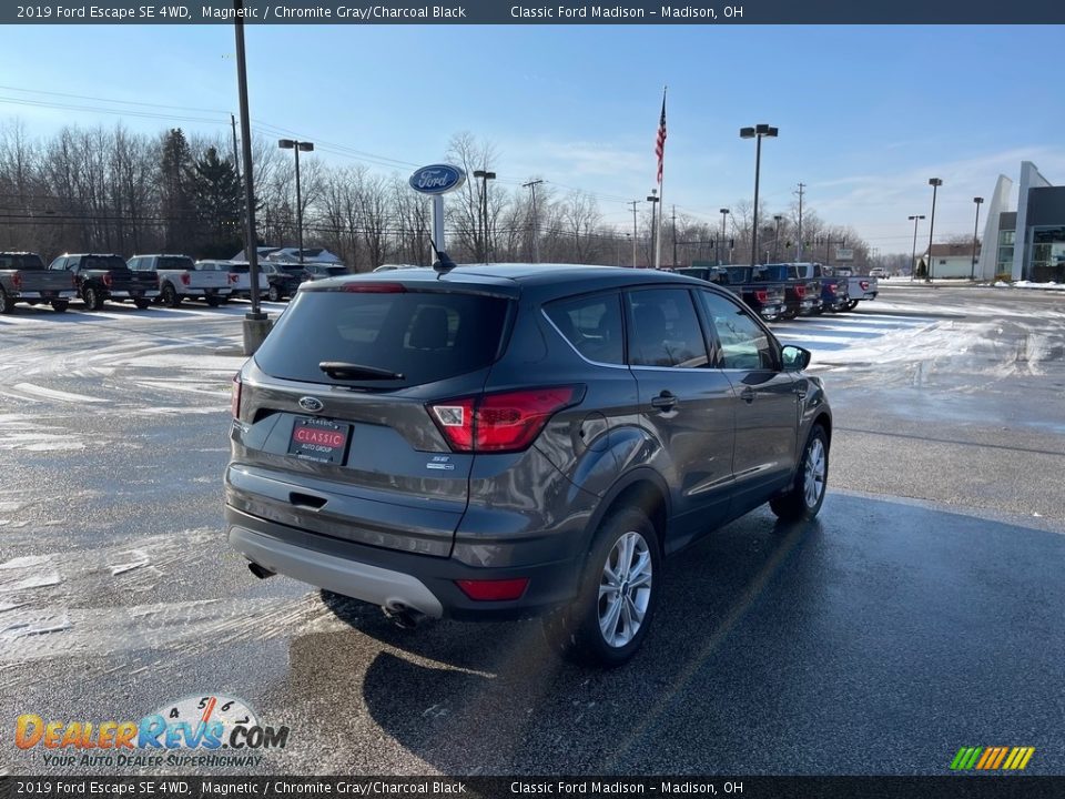 2019 Ford Escape SE 4WD Magnetic / Chromite Gray/Charcoal Black Photo #4