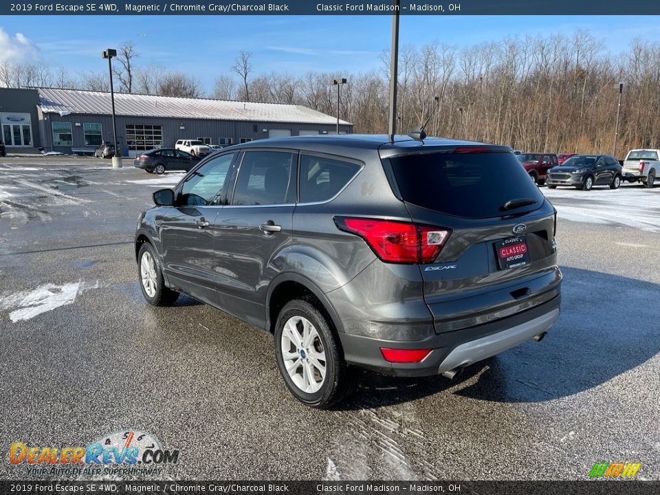 2019 Ford Escape SE 4WD Magnetic / Chromite Gray/Charcoal Black Photo #6