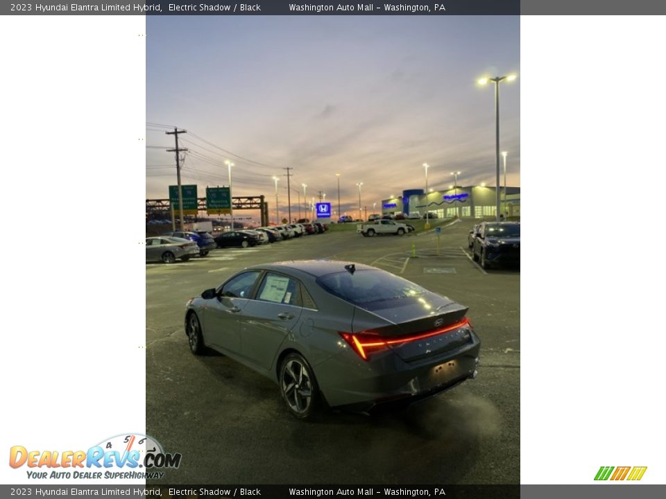 2023 Hyundai Elantra Limited Hybrid Electric Shadow / Black Photo #4